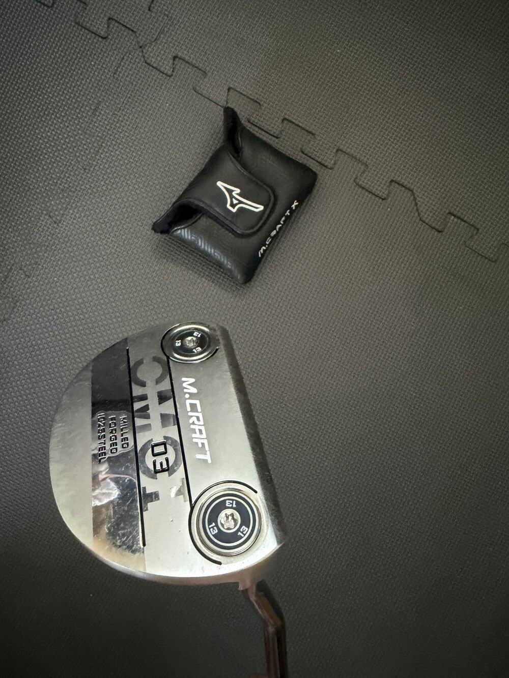 Mizuno M Craft MOI Putter Mallet RH 35 In 13g Weights